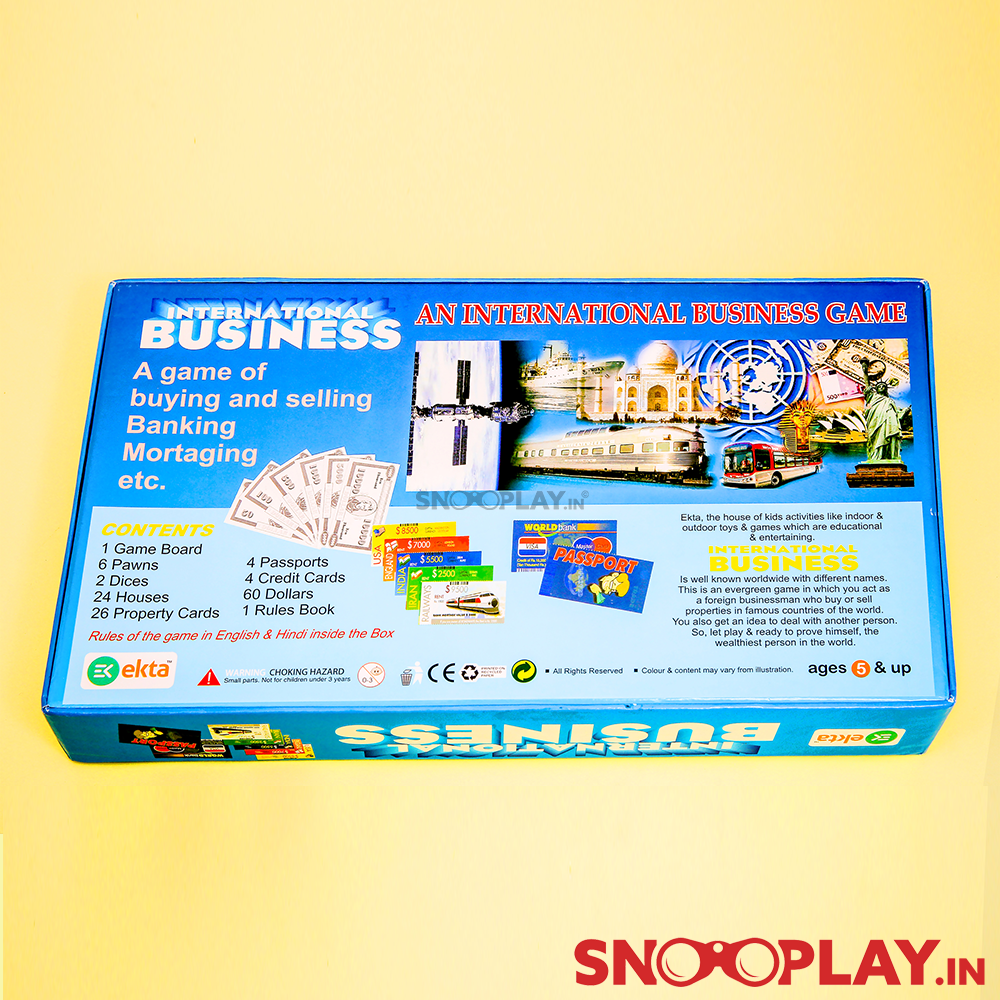 Buy International Business Game Strategy Board Game by Ekta on ...
