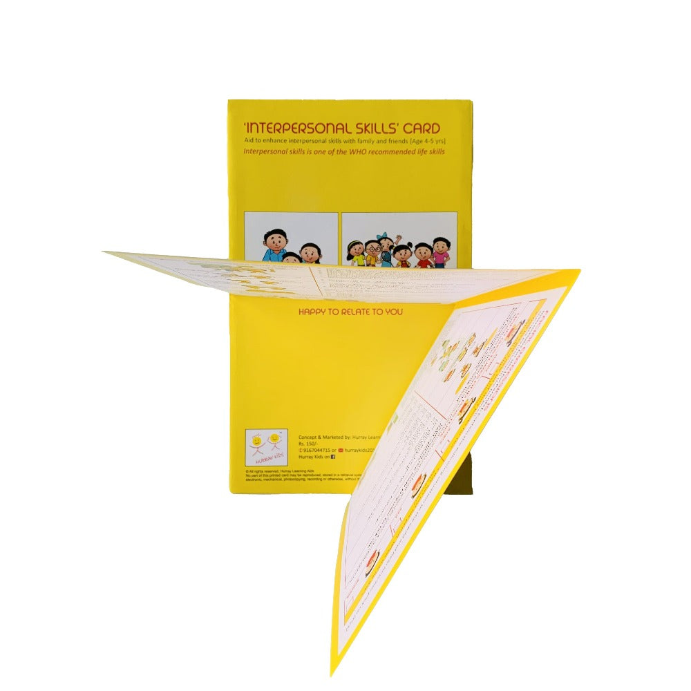 Social Emotional Skills Activity Cards (4-5 Years)