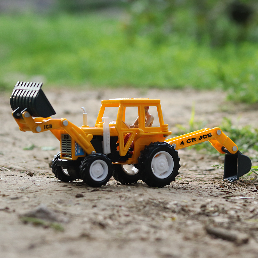 Construction Excavator Loader Toy Earth Mover Crane (Pullback Toy For Kids)