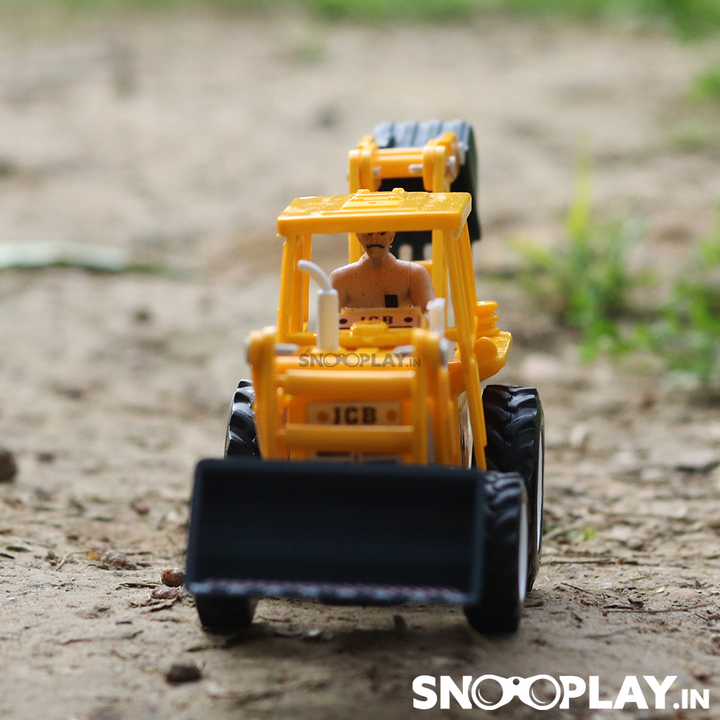 Construction Excavator Loader Toy Earth Mover Crane (Pullback Toy For Kids)