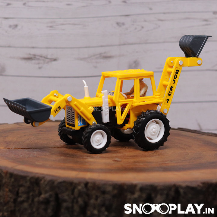 Construction Excavator Loader Toy Earth Mover Crane (Pullback Toy For Kids)