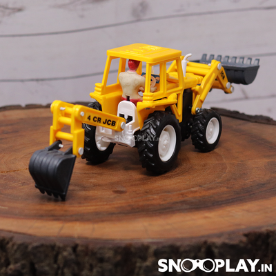 Construction Excavator Loader Toy Earth Mover Crane (Pullback Toy For Kids)
