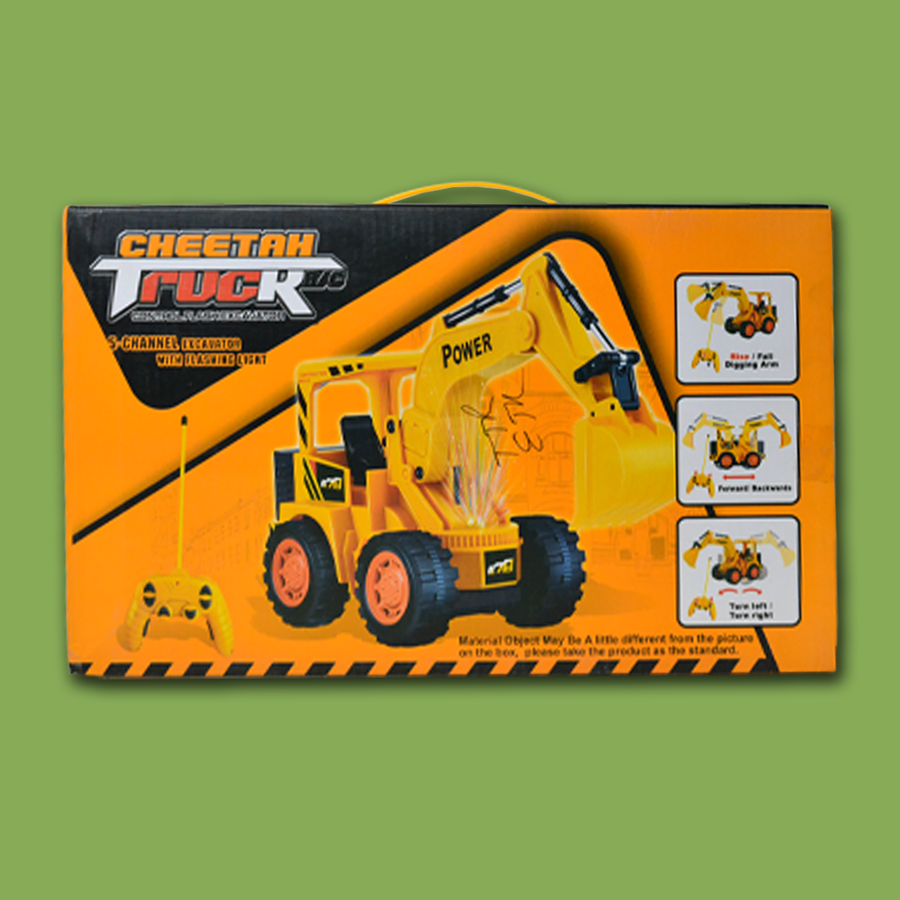 Cheetah Truck (Remote Controlled Excavator Crane)