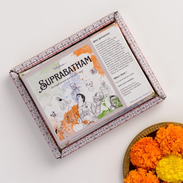 Suprabatham Vol. 1 - an Inspiring Way to Start Your Day (Educational Cards)