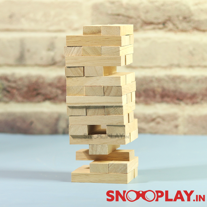 Jenga Junior (Wooden Blocks Stacking Tumbling Tower)