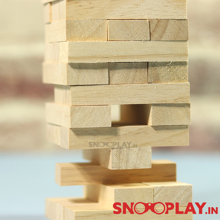 Jenga Junior (Wooden Blocks Stacking Tumbling Tower)