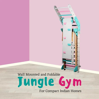 Wall-Mounted Foldable Jungle Gym  (COD Not Available)