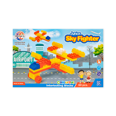 Sky Fighter Block  Set Junior (60 Pcs)