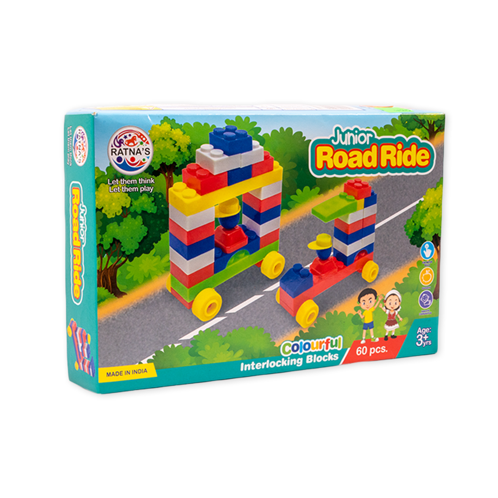 Road Ride Block Junior (60 Pcs)