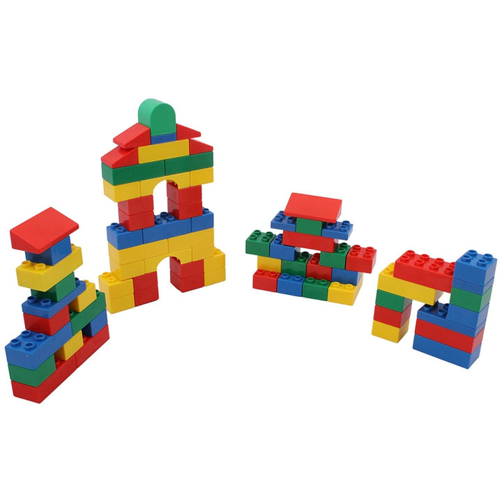 Kinder Blocks PVC Bag Building Blocks Set – 75 Pieces (2-6 Years)