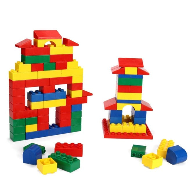 Kinder Blocks PVC Bag (Building Blocks Set) – 100 Pieces