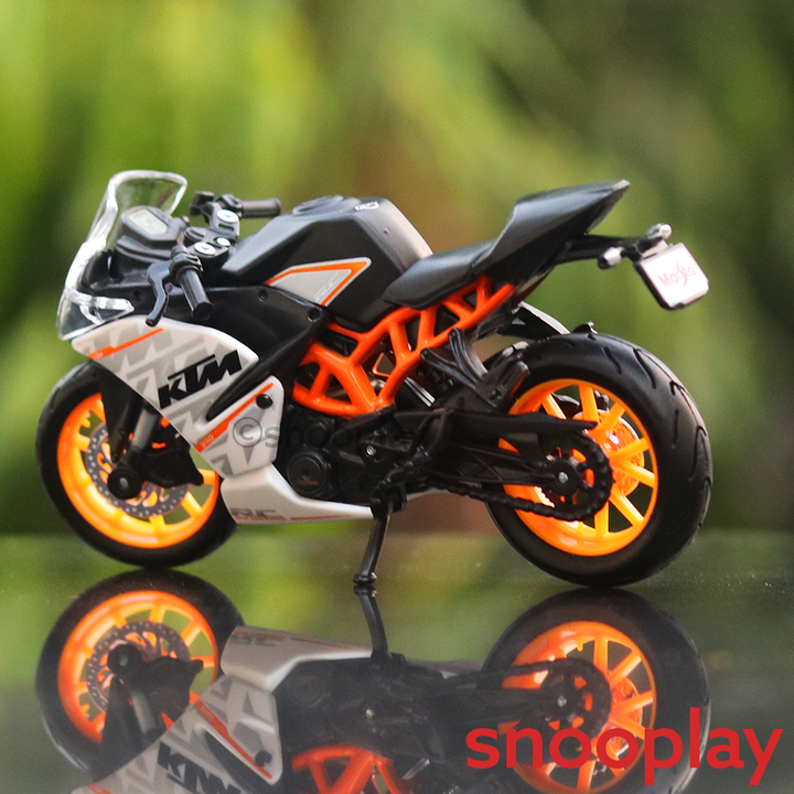 KTM RC 390 Diecast Bike Scale Model (1:18 Scale)