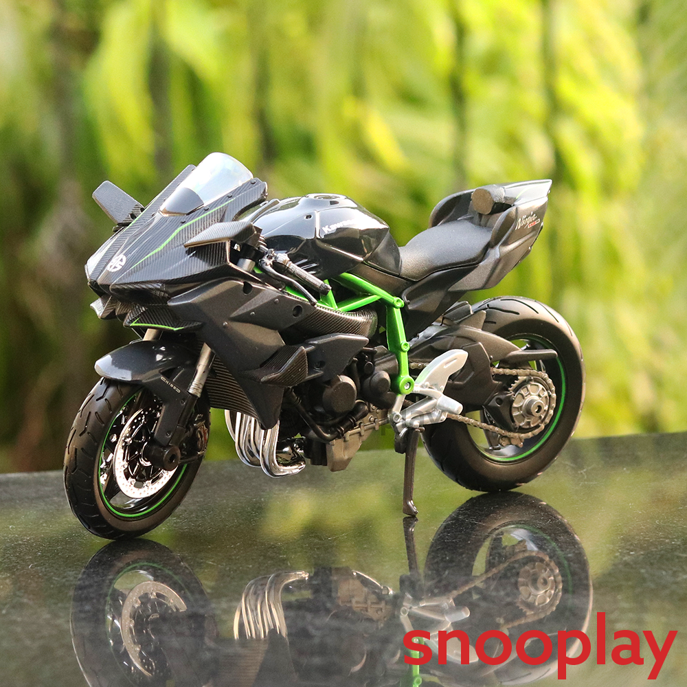 Buy Superbike Kawasaki Ninja H2R Diecast Bike Scale Model 1 12 Scale on Snooplay Online India