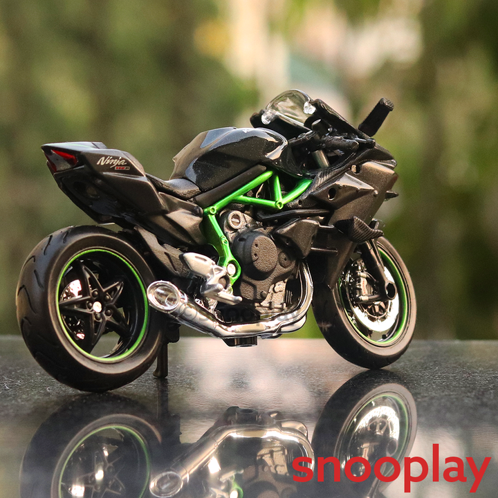 Kawasaki Ninja H2R Diecast Bike Scale Model (1:18 Scale)