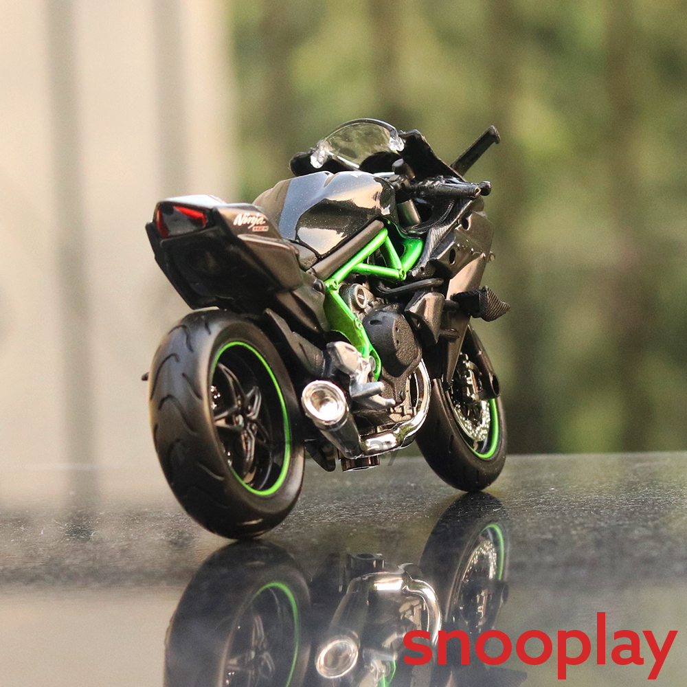 Kawasaki Ninja H2R Diecast Bike Scale Model (1:18 Scale)