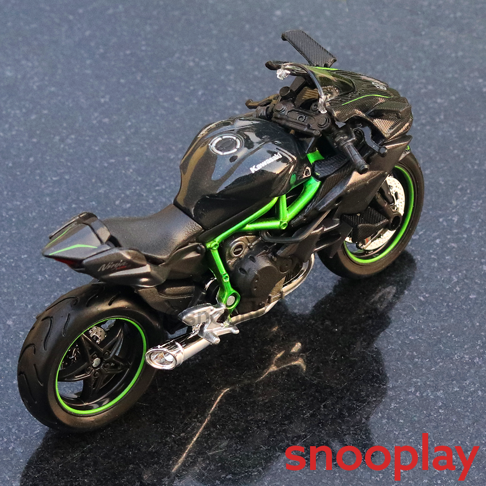 Kawasaki Ninja H2R Diecast Bike Scale Model (1:18 Scale)