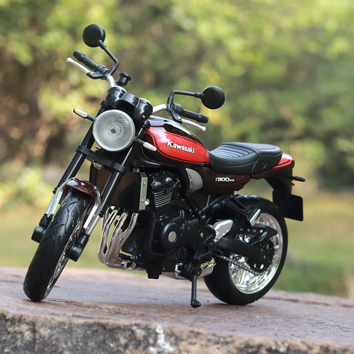 Original Licensed Kawasaki Z900RS Diecast Bike | 1:12 Scale (14 Years till Grown Ups)