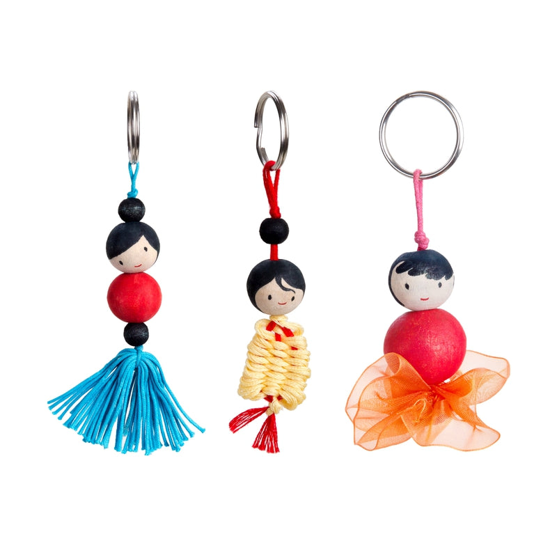 Keychain Dolls DIY Craft Activity Box