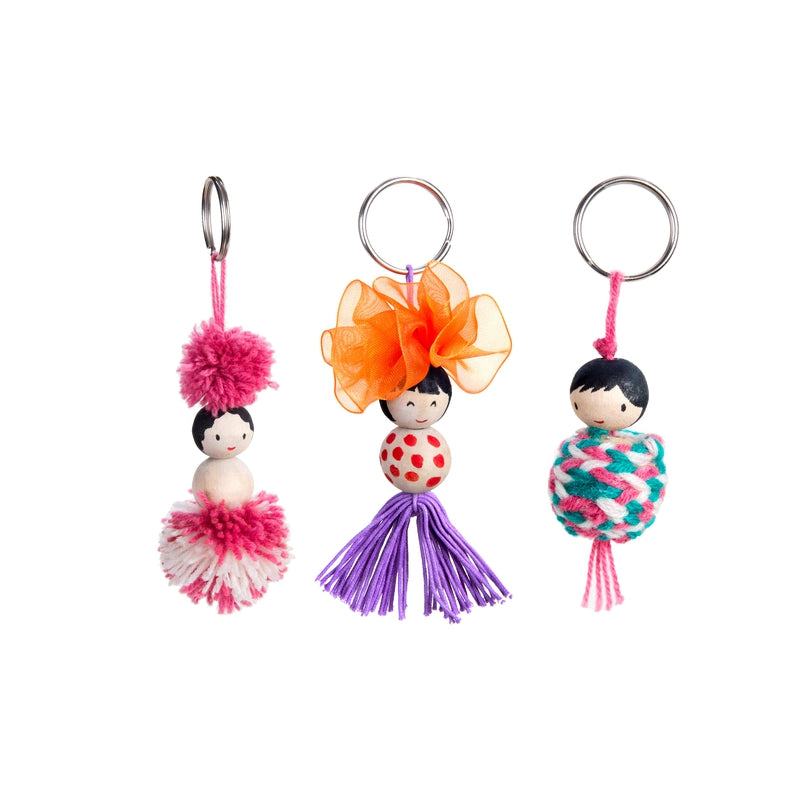 Keychain Dolls DIY Craft Activity Box