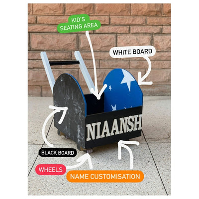 Customised - Sky Board Push Cart (COD Not Available on this Product)