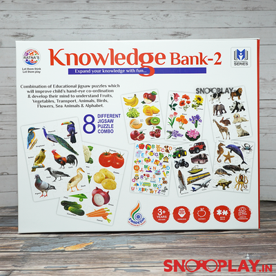 An ideal gift for kids, knowledge bank, to engage your kids in the name of assembling dismantled jigsaw puzzles to reduce the screen time.