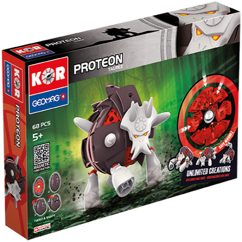 Magnetic KOR Proteon Taurex Construction Toys  (68 Pieces)
