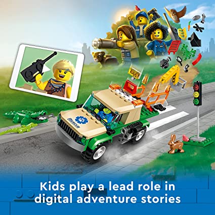 LEGO City Wild Animal Rescue Missions Building Blocks Kit (60353)