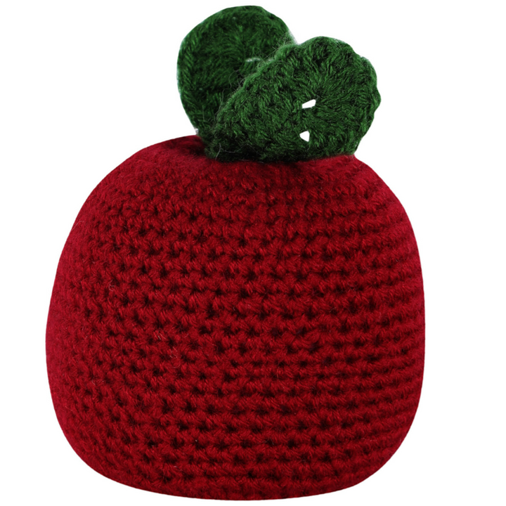 Crochet Handmade Apple Soft Toy (9 Months - 2 Years)