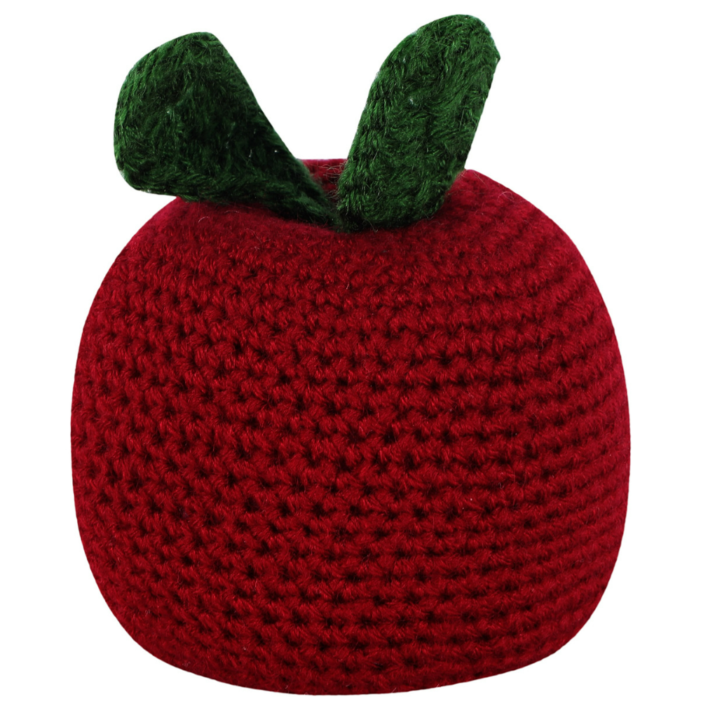 Crochet Handmade Apple Soft Toy (9 Months - 2 Years)