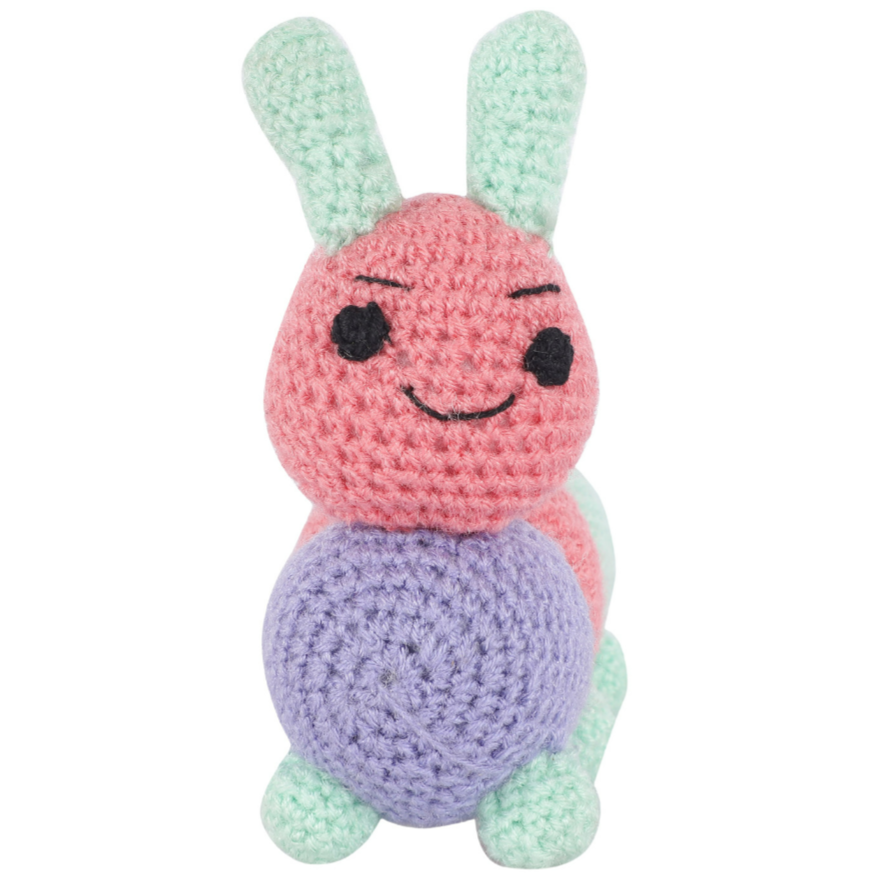 Crochet Handmade Caterpillar Soft Toy