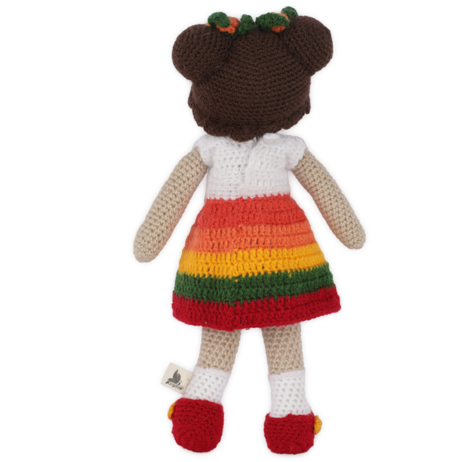 Crochet Handmade Rainbow Doll (6 Months - 4 Years)