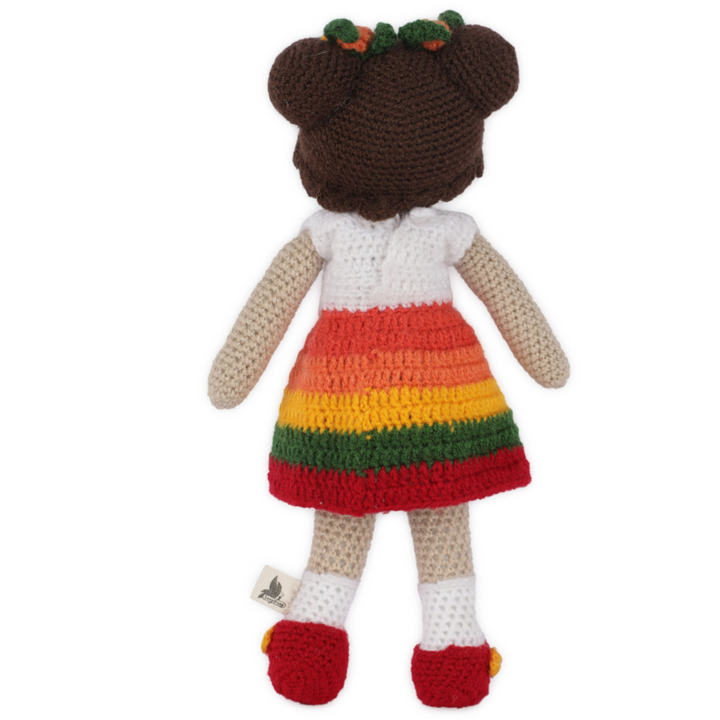 Crochet Handmade Rainbow Doll