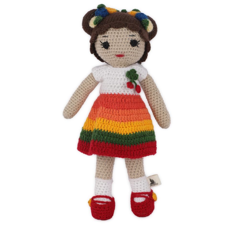 Crochet Handmade Rainbow Doll