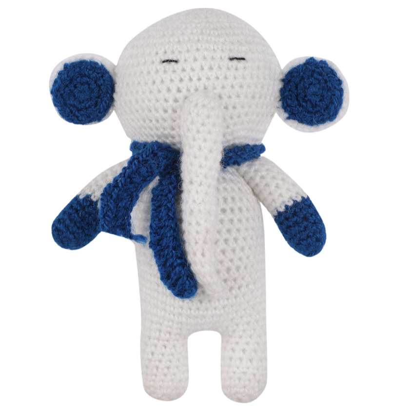 Crochet Handmade Elephant Soft Toy