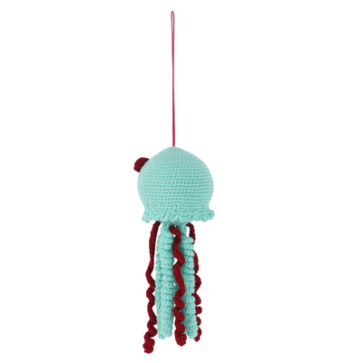 Crochet Handmade Jelly Fish Soft Toy