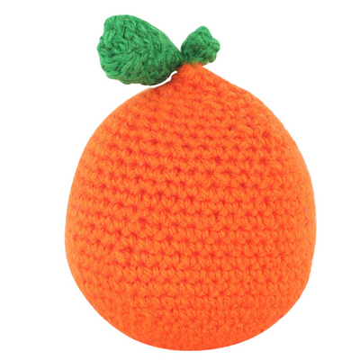 Crochet Handmade Orange Soft Toy