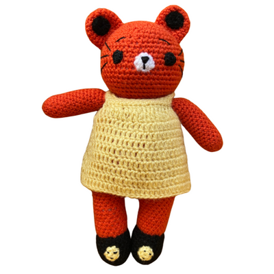 Crochet Handmade Cat Soft Toy