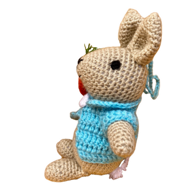 Crochet Handmade Peter Bunny Soft Toy