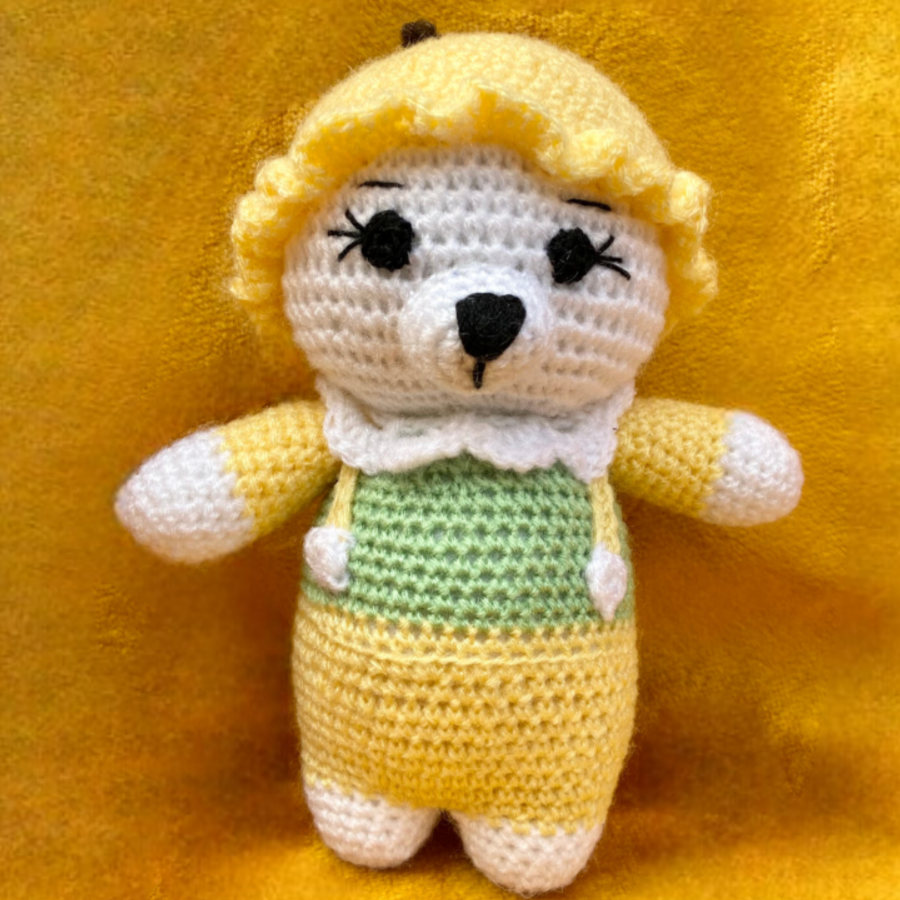 Crochet Handmade Polar Bear Soft Toy