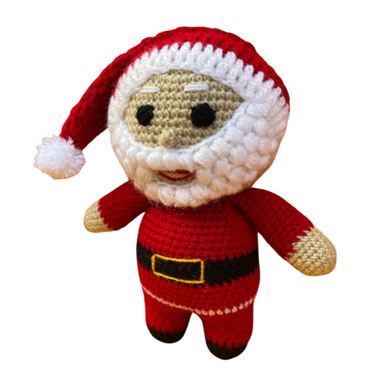 Crochet Handmade Santa Clause Soft Toy