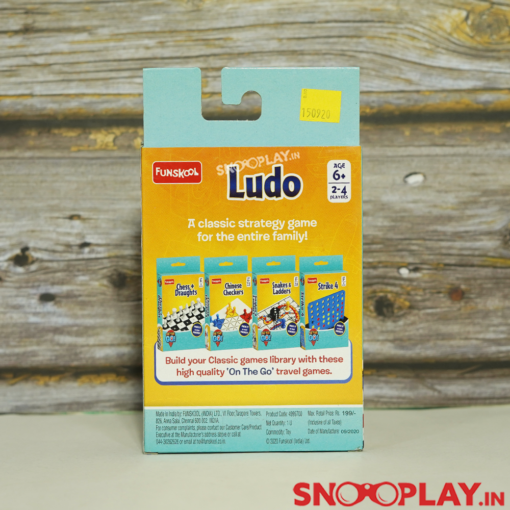 Ludo Game (Travel Edition) - Mini Board Game