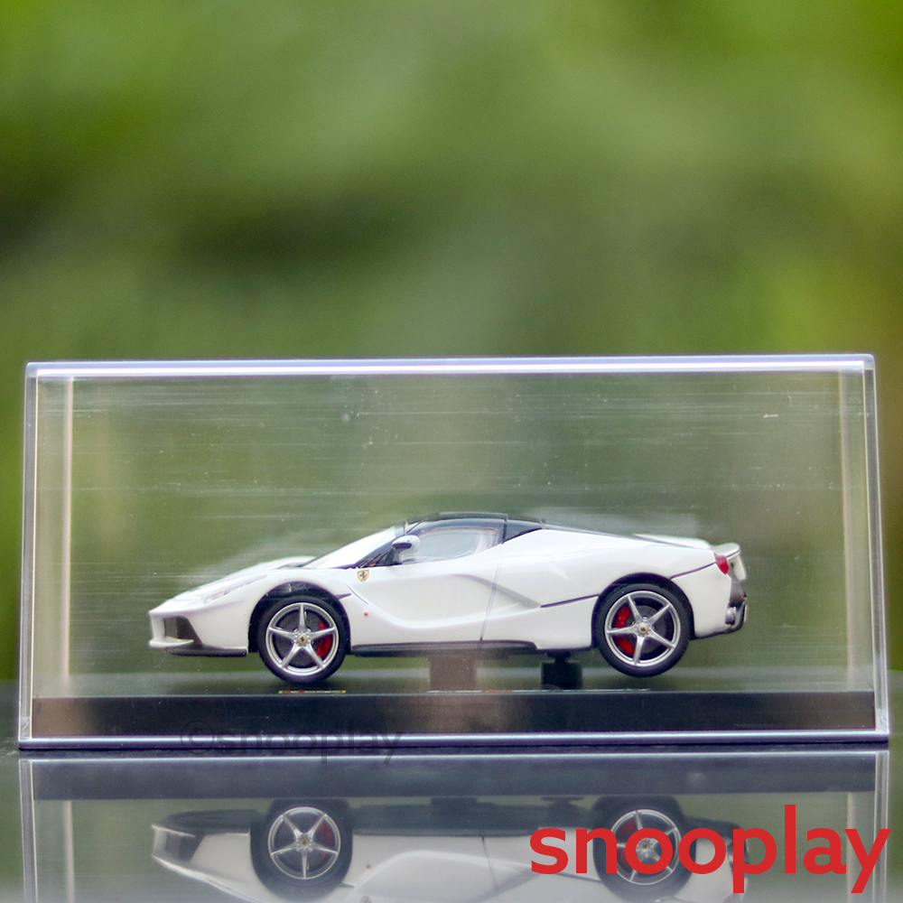 Original & Licensed La Ferrari (White) Diecast Car Scale Model - 1:43 Scale