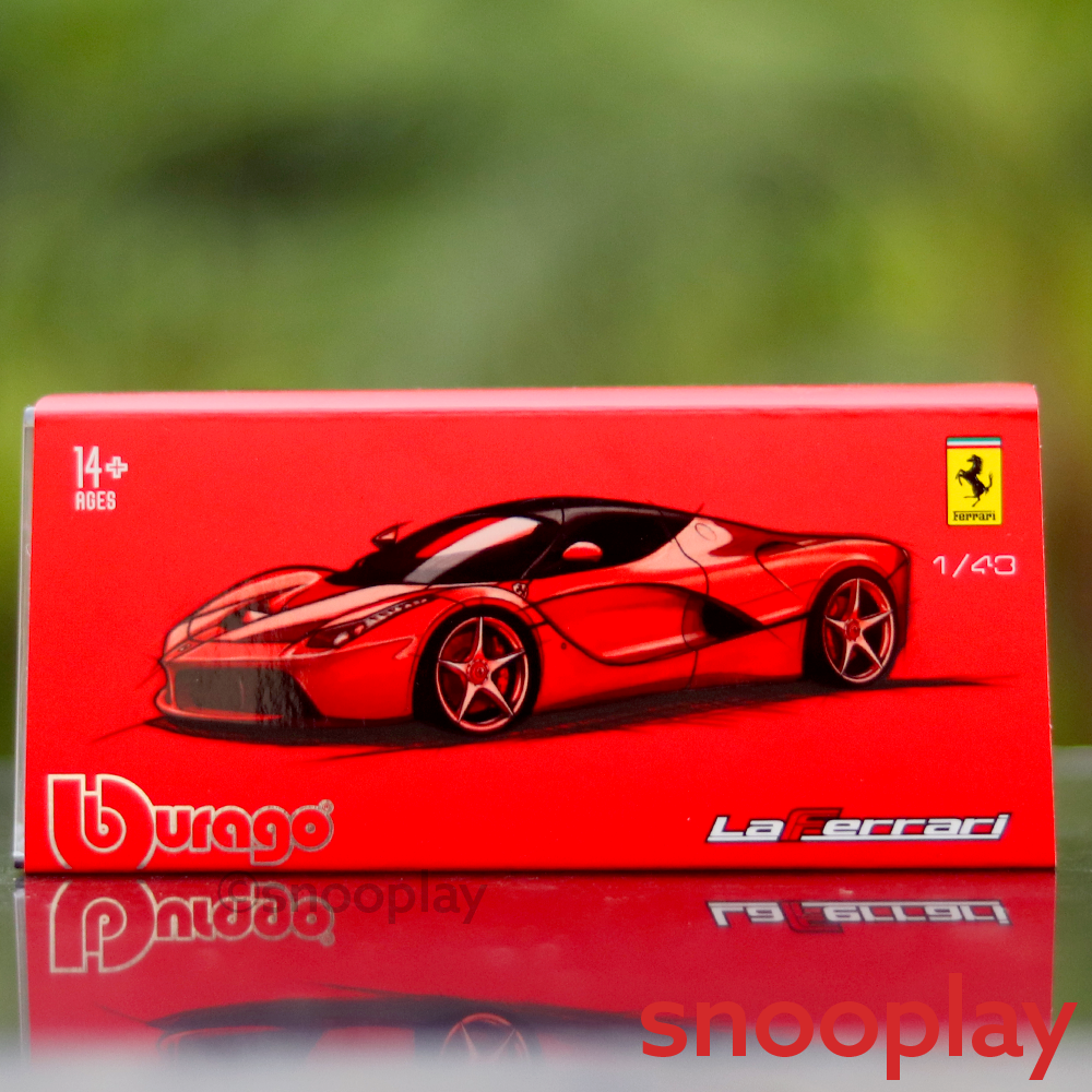 Original & Licensed La Ferrari (White) Diecast Car Scale Model - 1:43 Scale