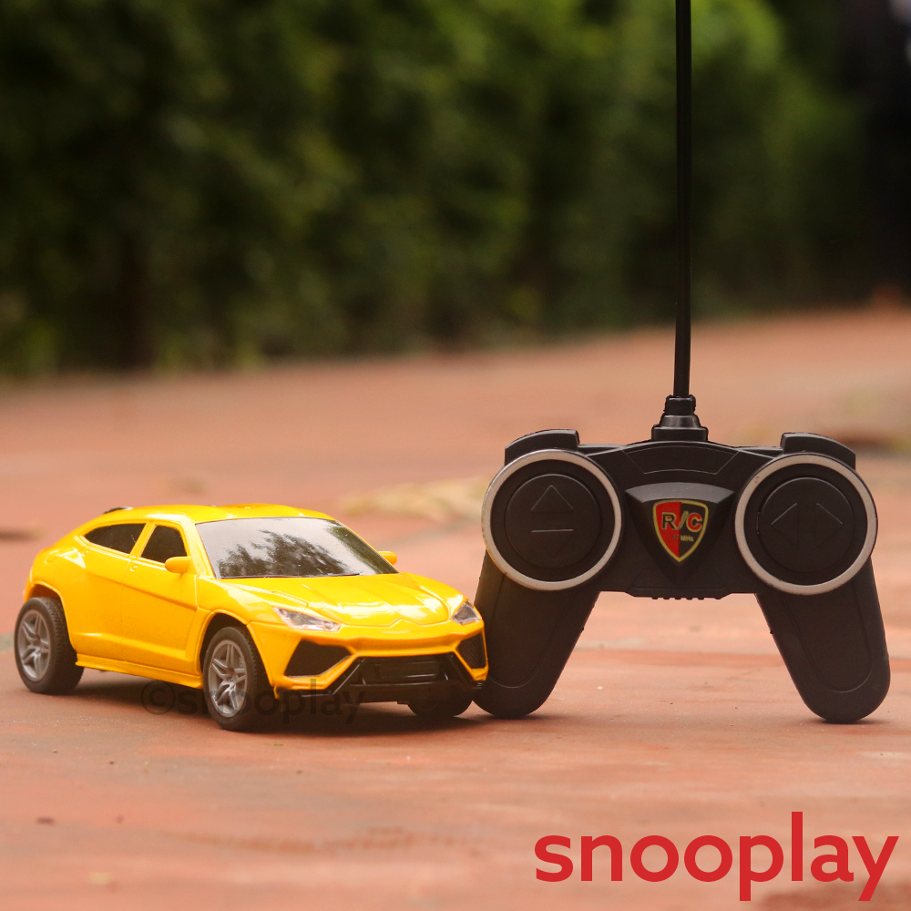 Remote Controlled Supercar Lamborghini Urus (With Lights) - 1:22 Scale (Assorted Colours)