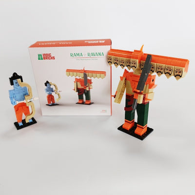 Rama + Ravana Building Set (273 Pieces) - COD Not Available