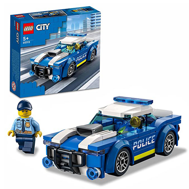 LEGO City Police Car Construction Blocks Kit (60312)