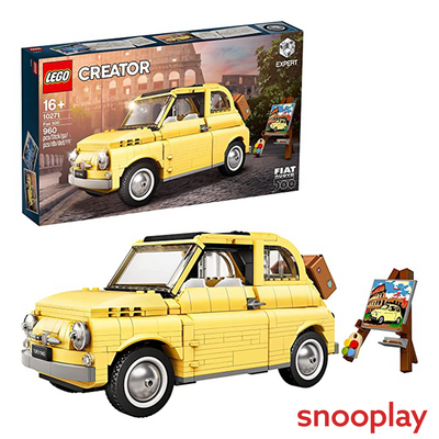 LEGO Fiat 500 Car Construction Blocks Kit (10271)