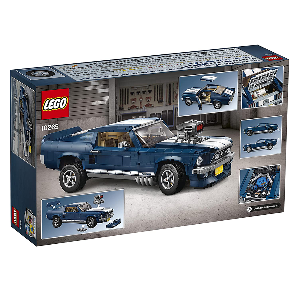LEGO Ford Mustang Car Construction Blocks Kit (10265) -  (COD Not Available)