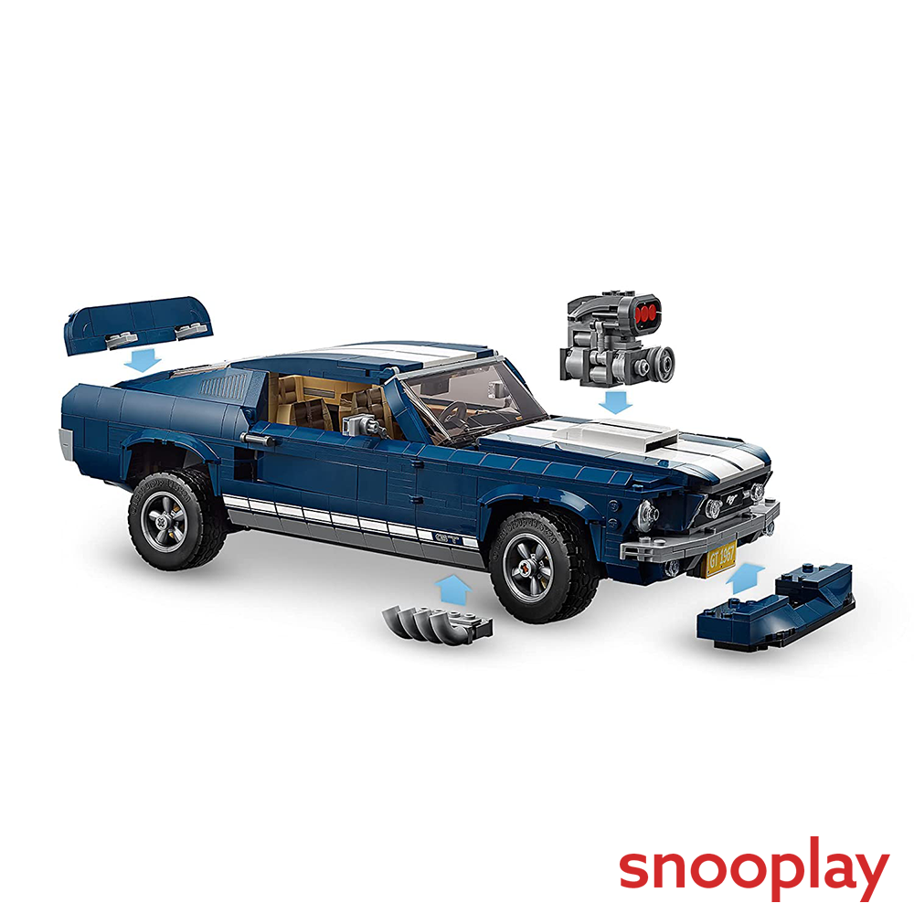 LEGO Ford Mustang Car Construction Blocks Kit (10265)