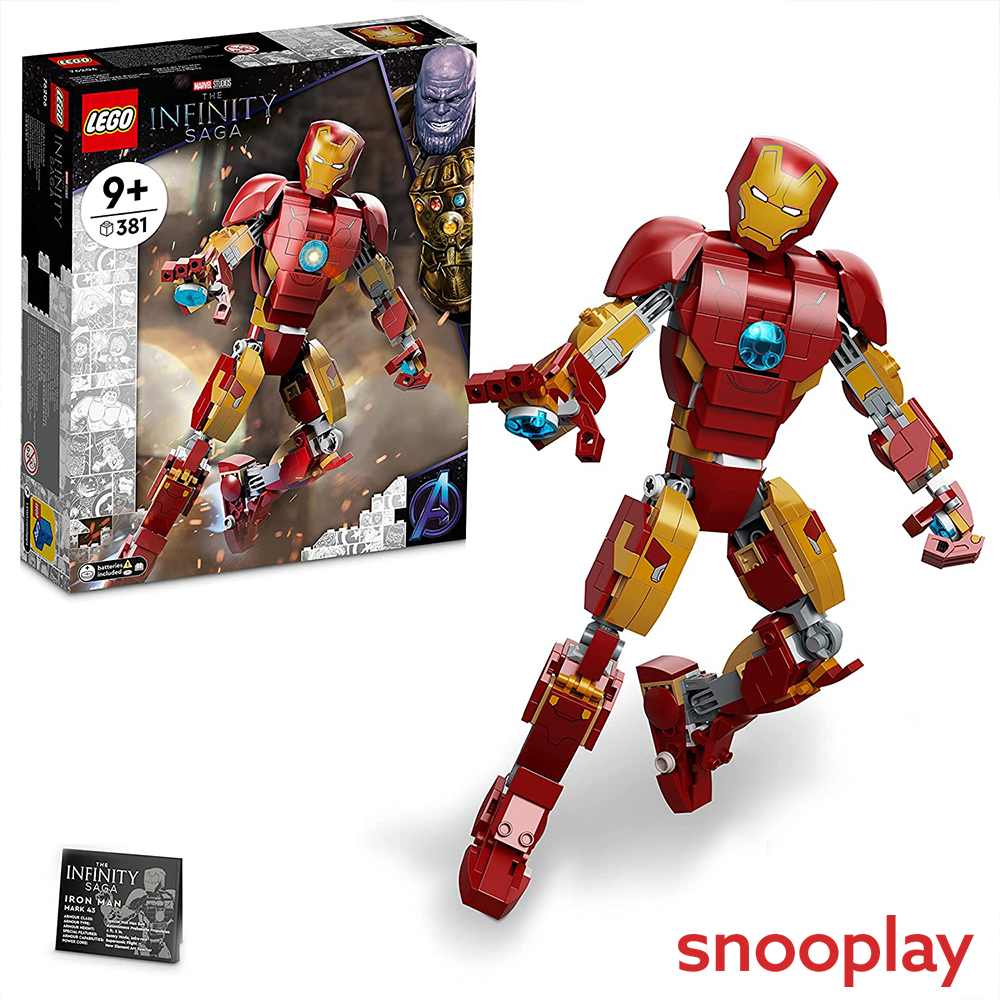 Buy LEGO Iron Man Figure V29 Construction Blocks Set Online in India ...